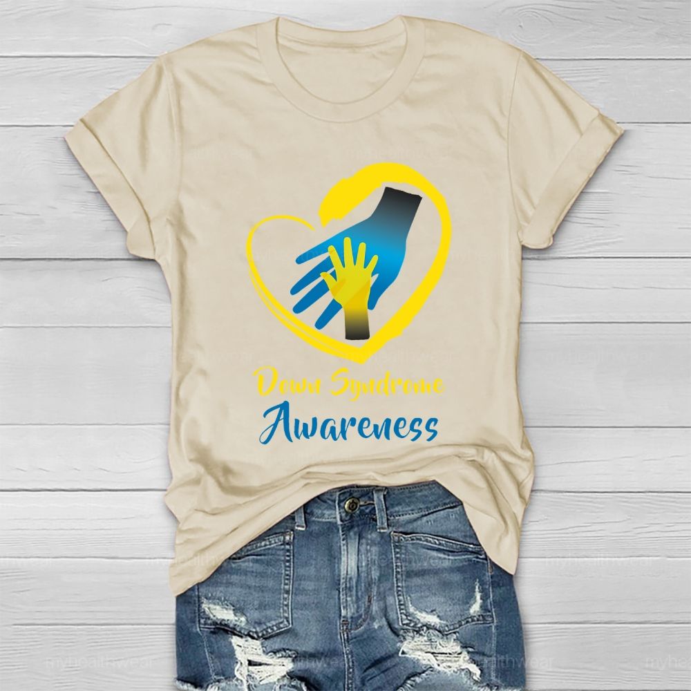 Down Syndrome Awareness Healthwear T-shirt