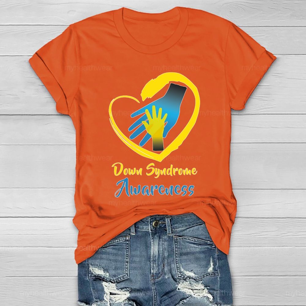 Down Syndrome Awareness Healthwear T-shirt
