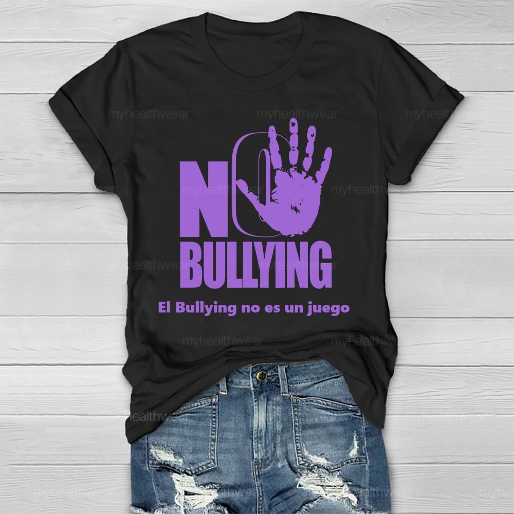 No Bullying Healthwear T-shirt