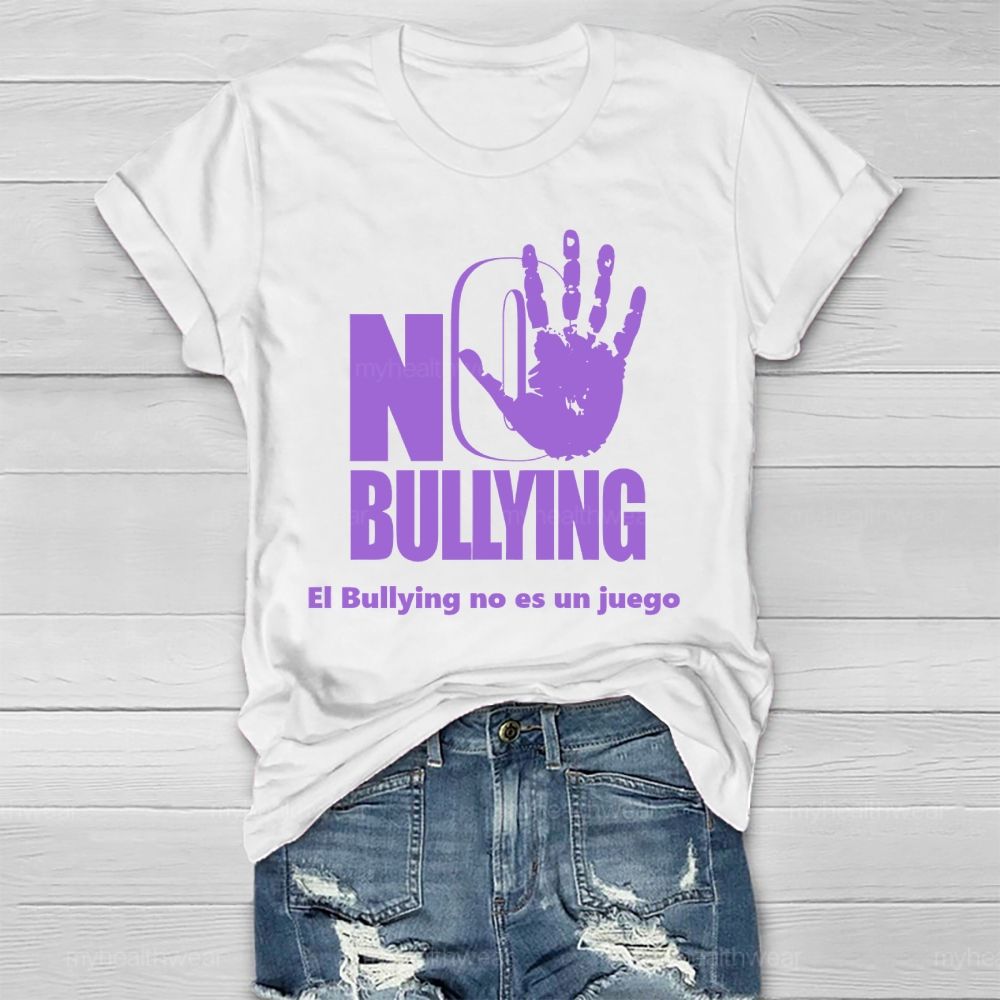 No Bullying Healthwear T-shirt