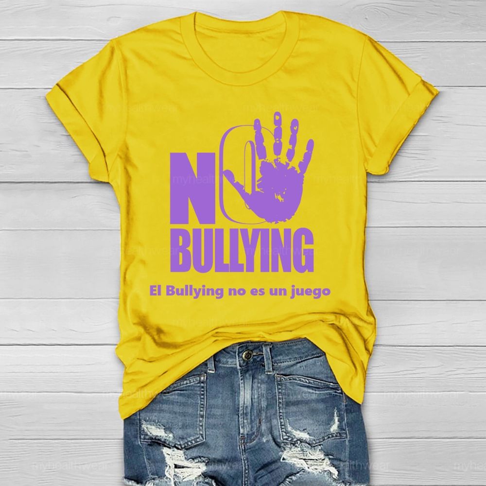 No Bullying Healthwear T-shirt