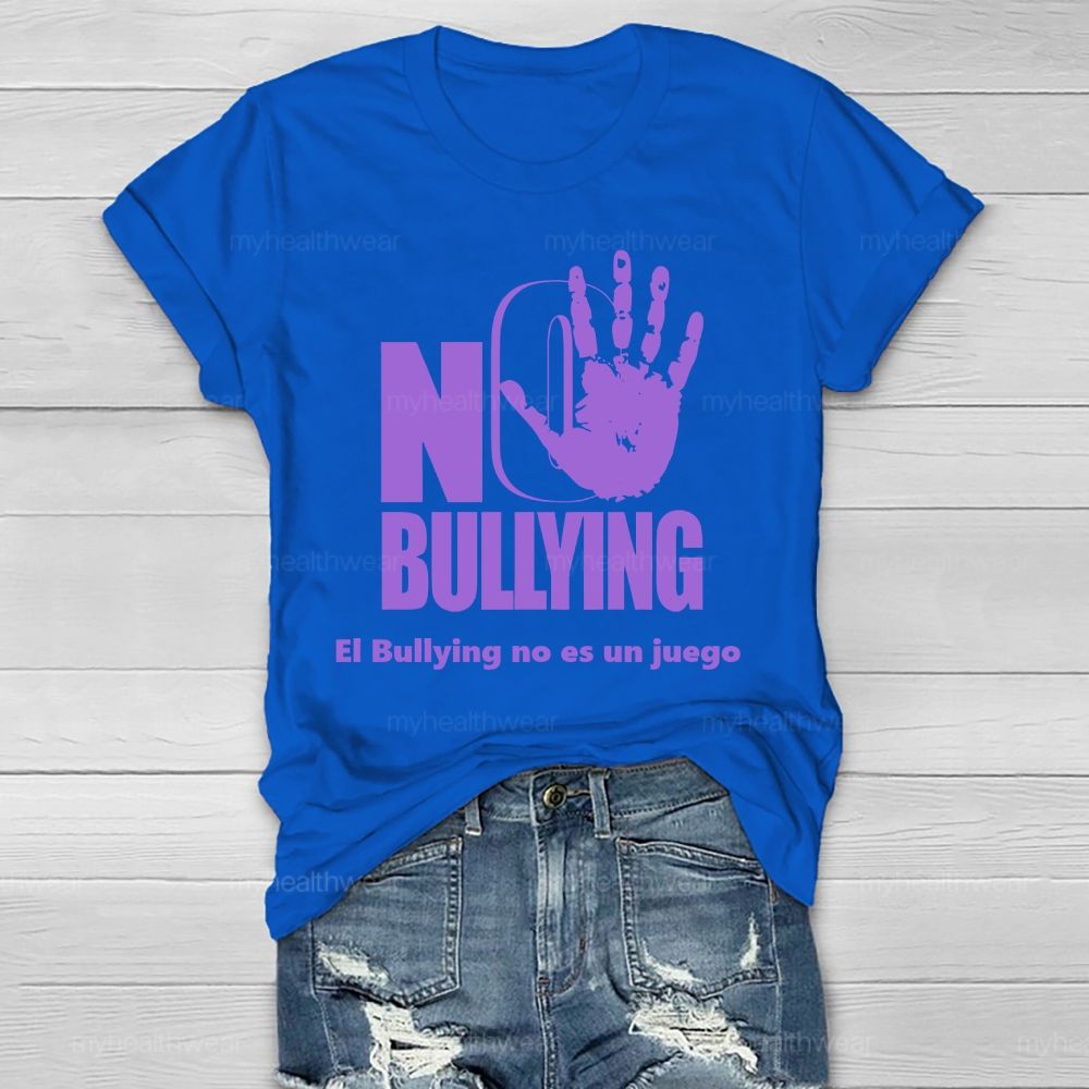 No Bullying Healthwear T-shirt