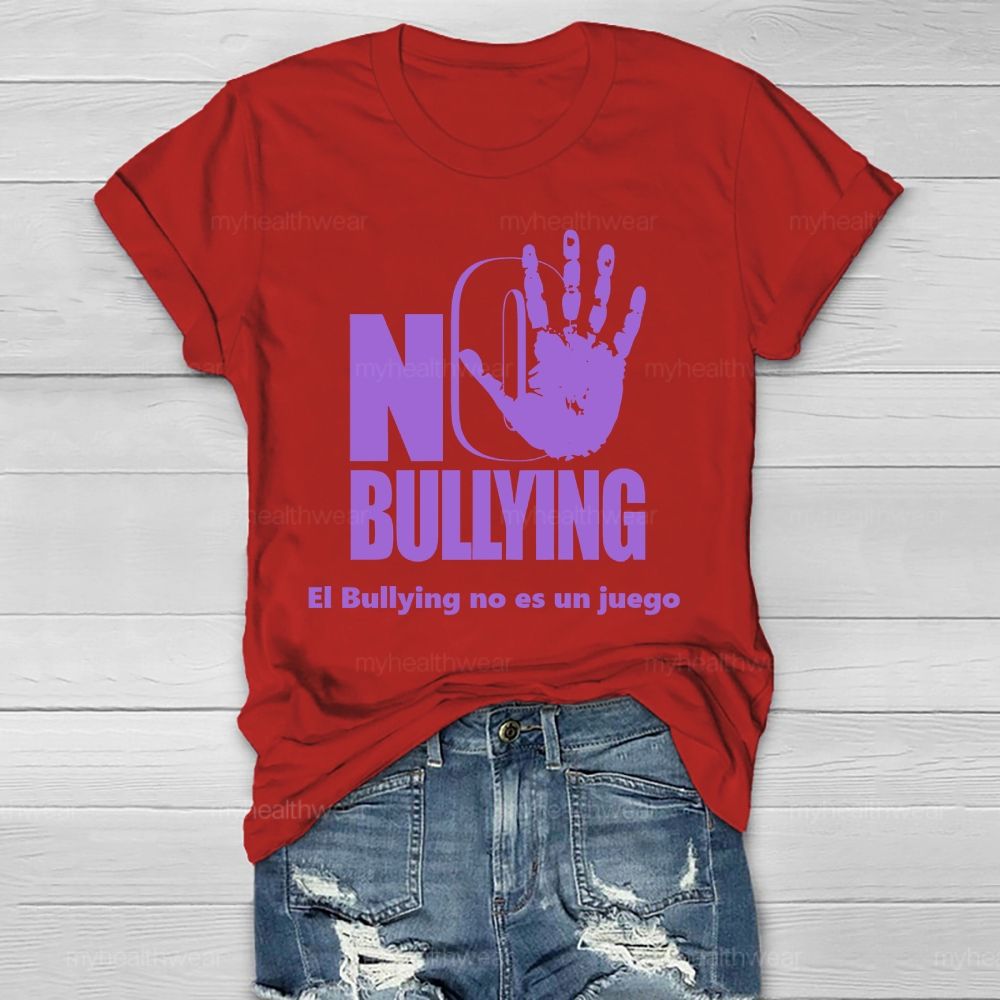 No Bullying Healthwear T-shirt