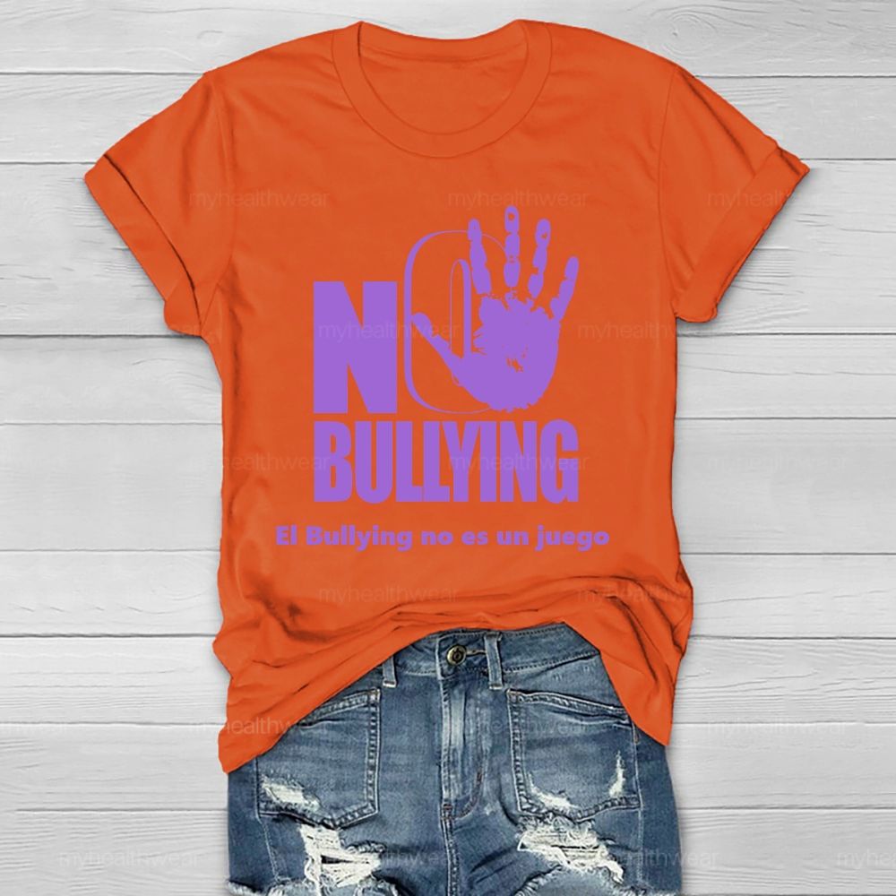 No Bullying Healthwear T-shirt