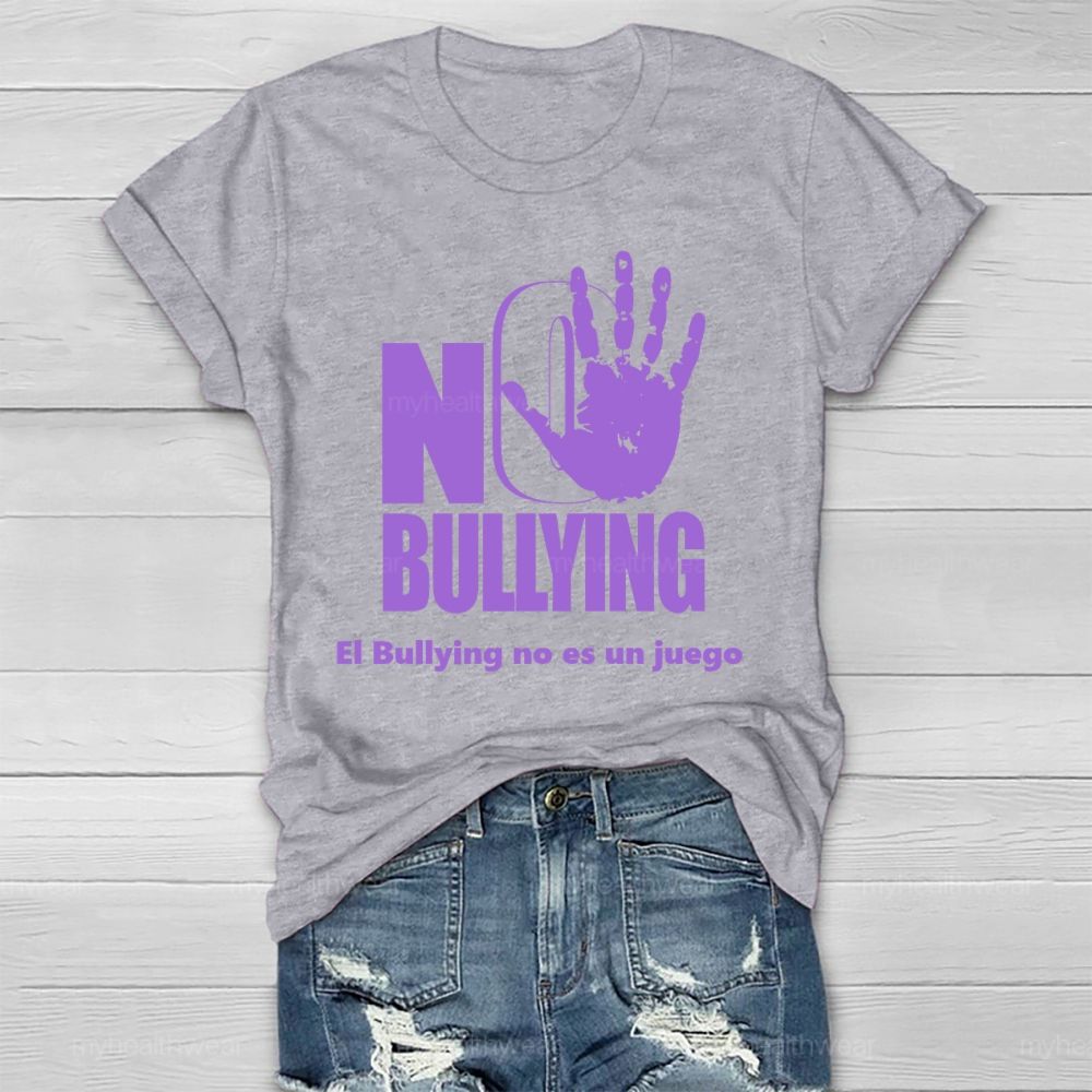No Bullying Healthwear T-shirt
