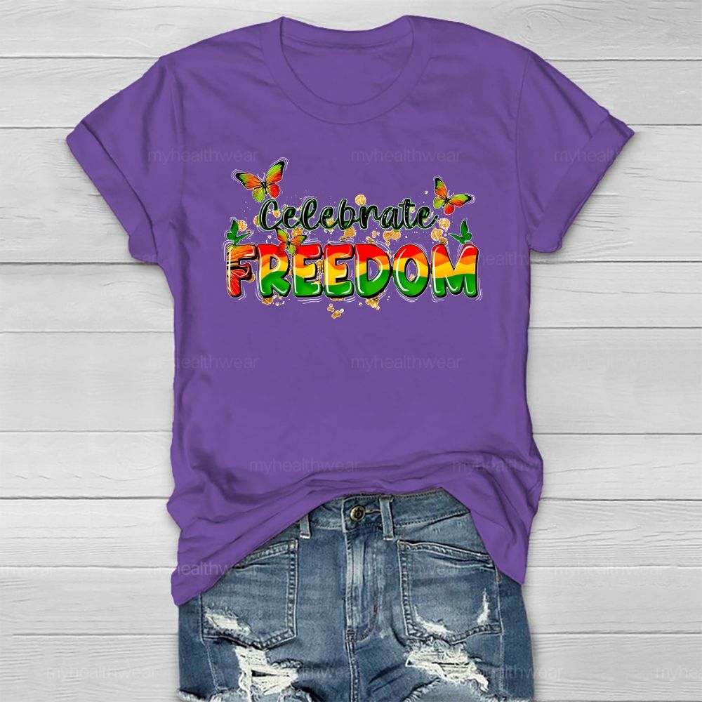 Celebrate Freedom Healthwear T-shirt