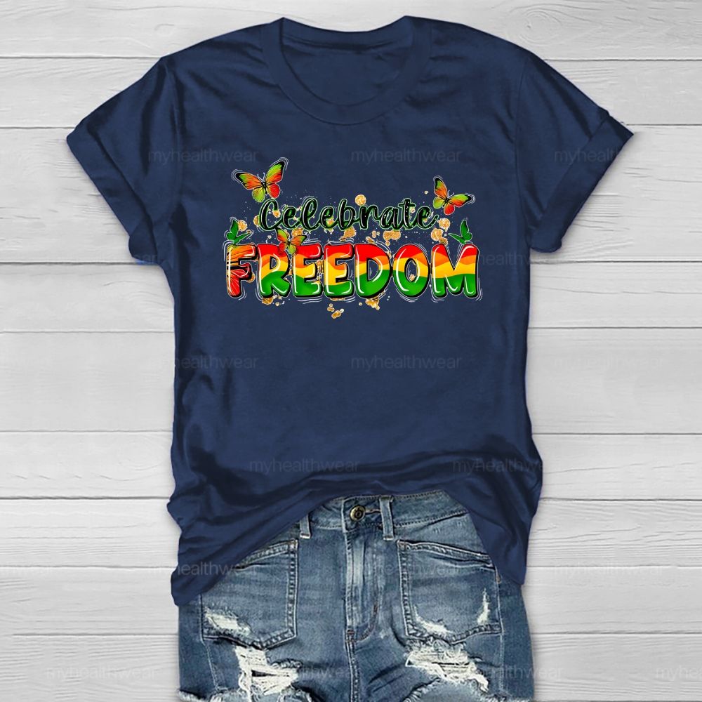 Celebrate Freedom Healthwear T-shirt