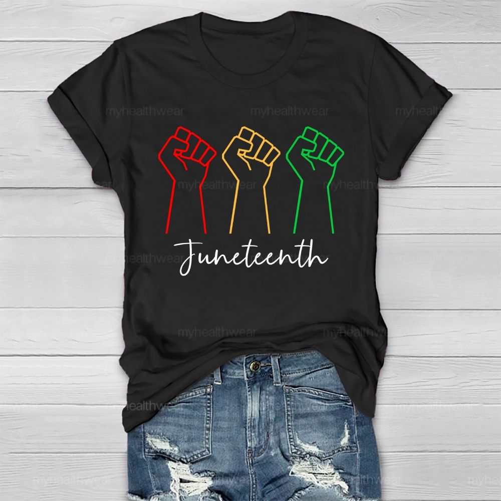 Juneteenth Healthwear T-shirt