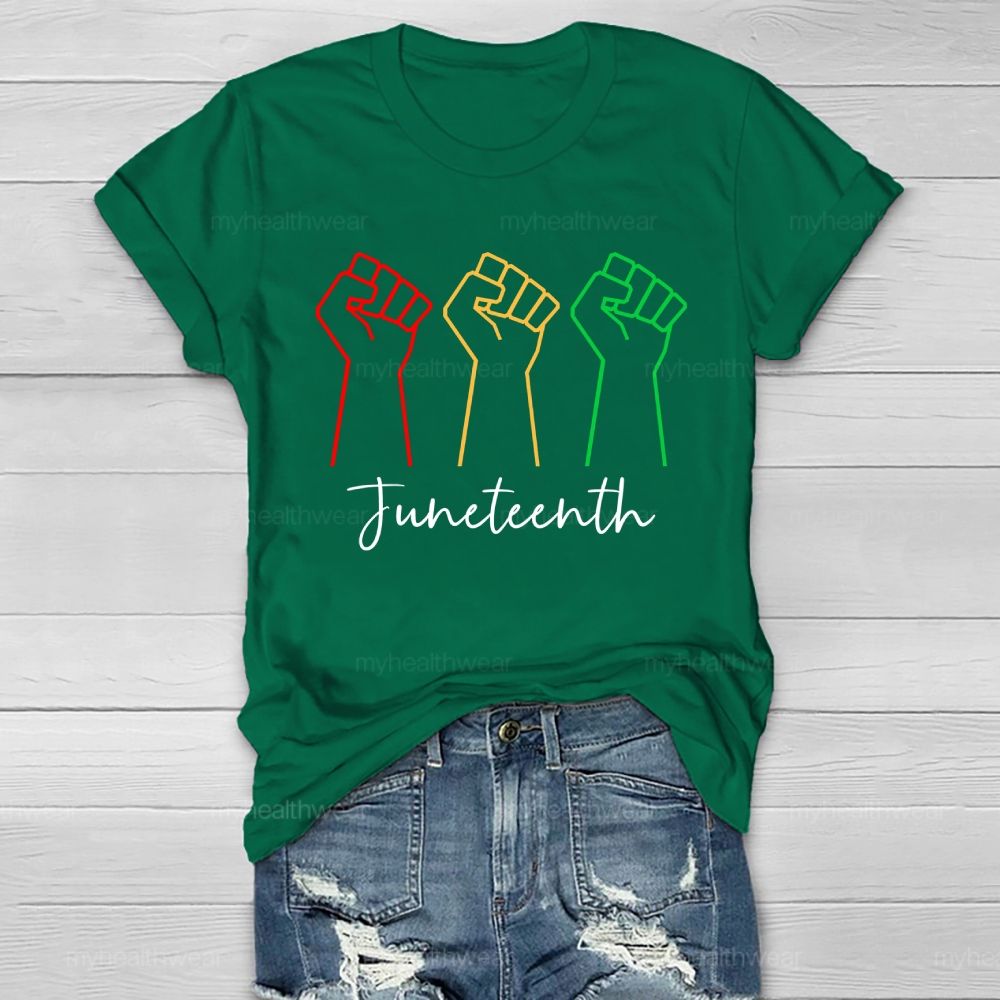 Juneteenth Healthwear T-shirt