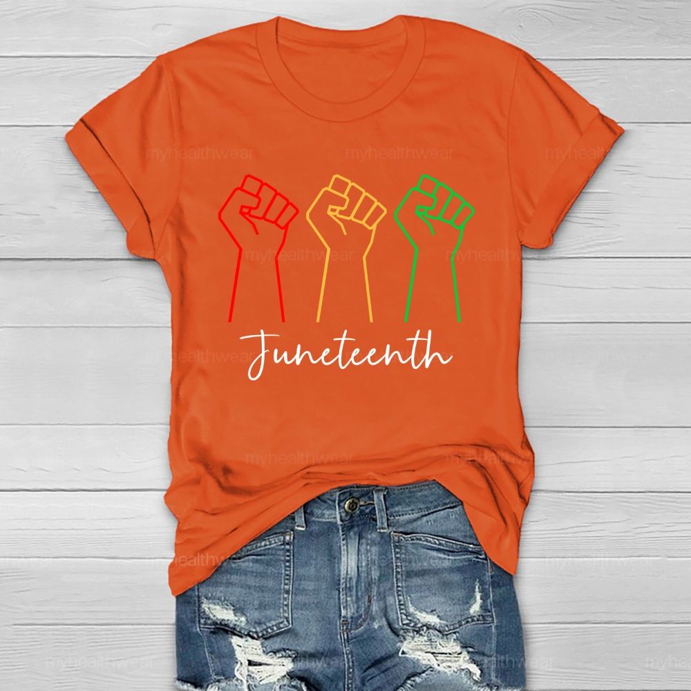 Juneteenth Healthwear T-shirt