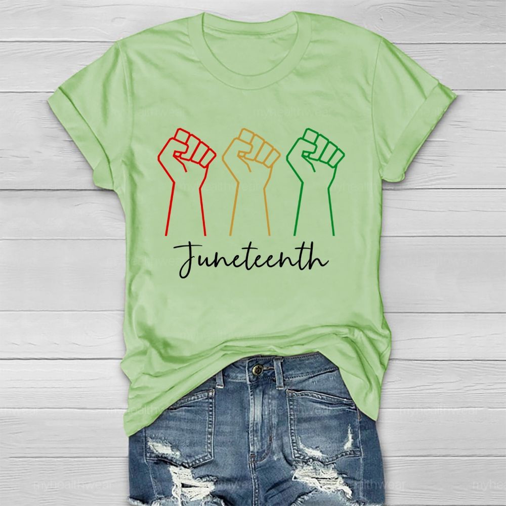 Juneteenth Healthwear T-shirt