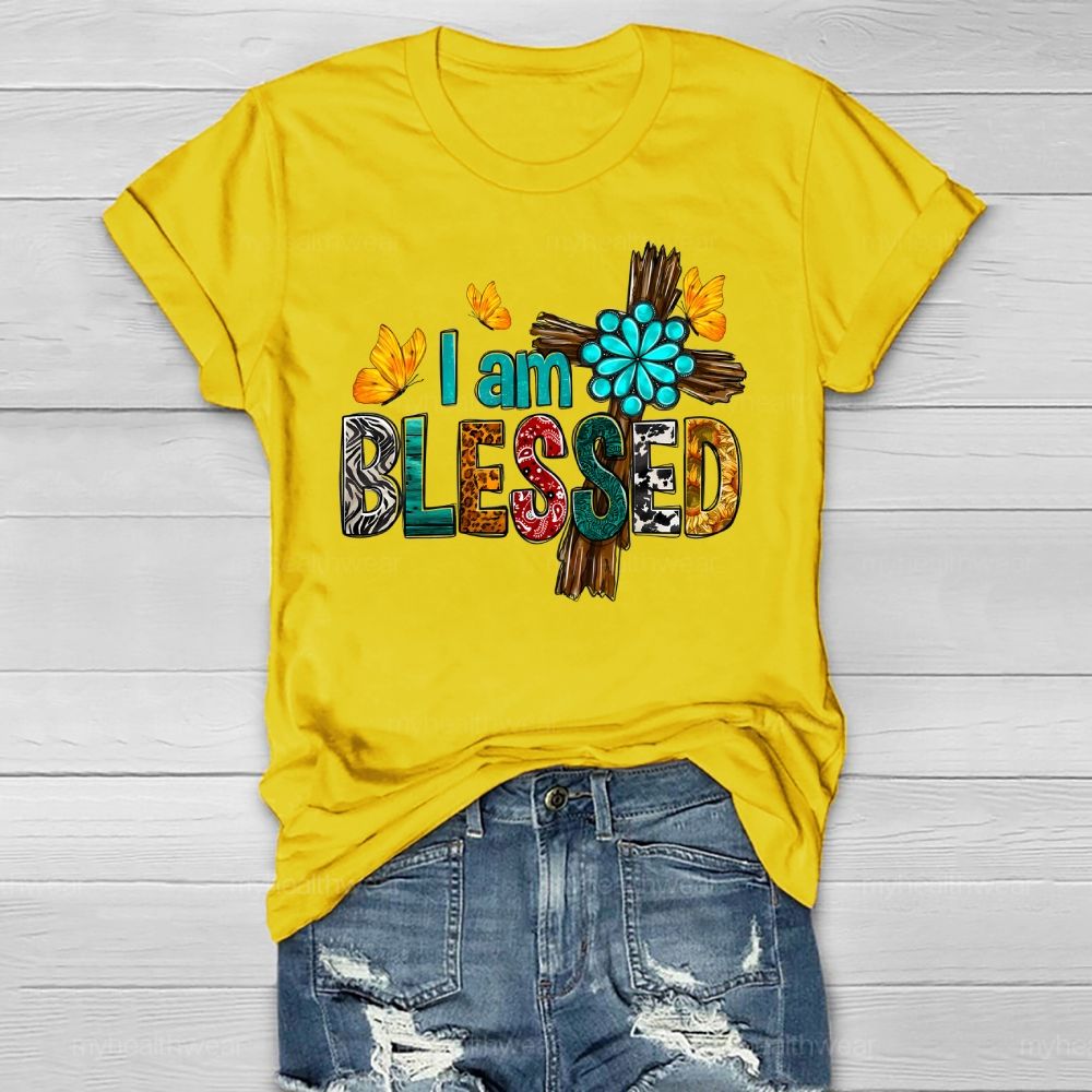 I Am Blessed Healthwear T-shirt