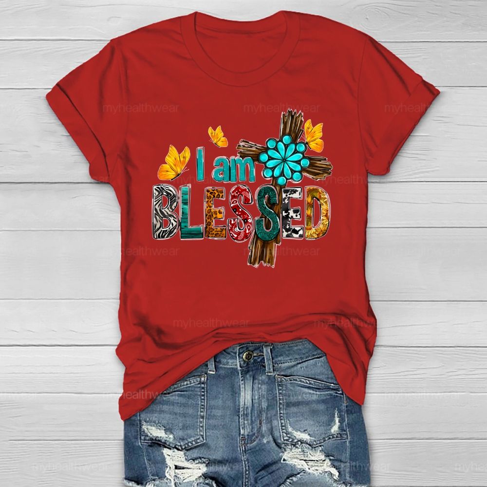 I Am Blessed Healthwear T-shirt