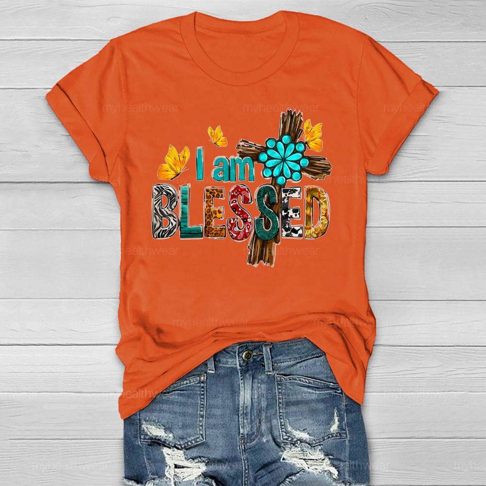 I Am Blessed Healthwear T-shirt