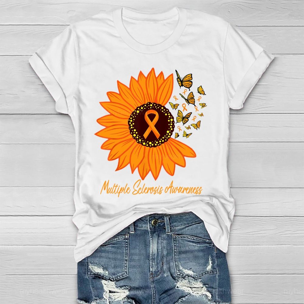 Multiple Sclerosis Awareness  Healthwear T-shirt