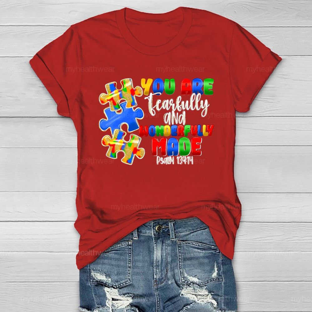 You Are Fearfully And Wonderfully Made Healthwear T-shirt