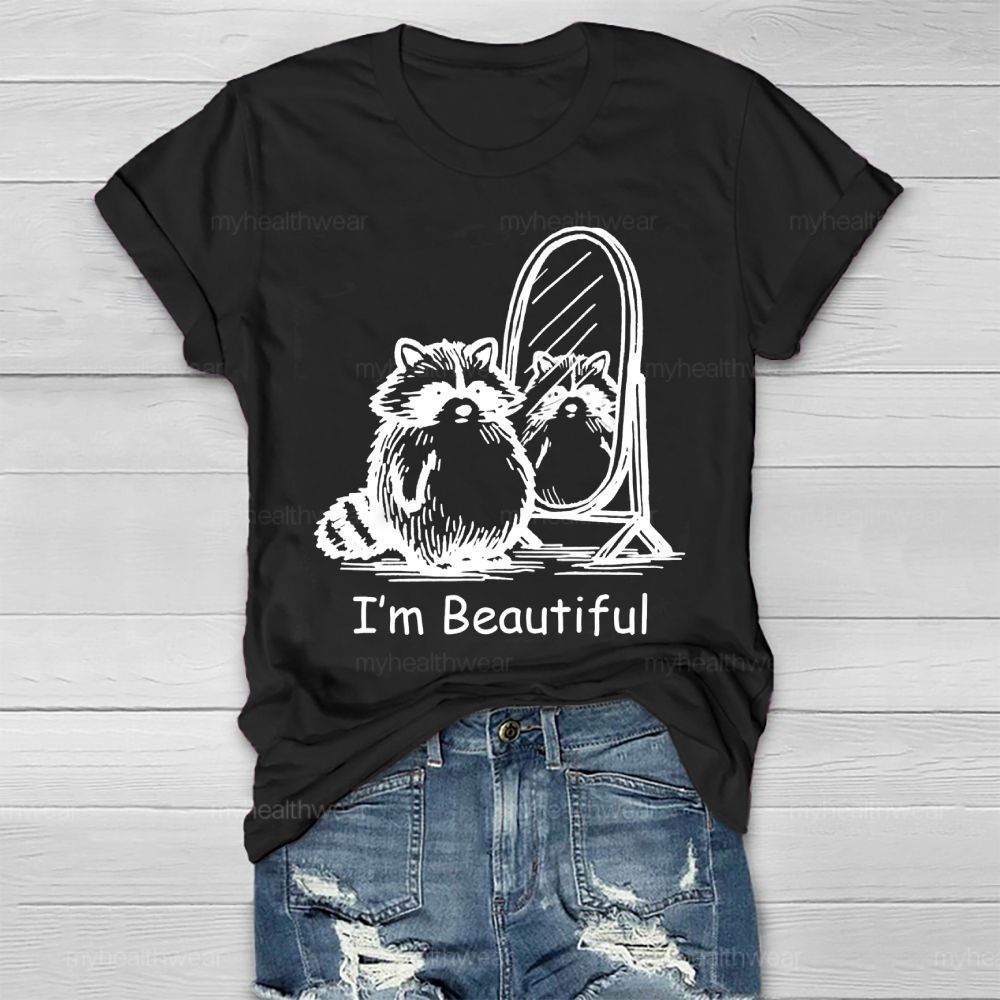 I Am Beautiful  Healthwear T-shirt