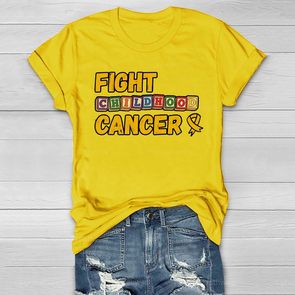 Fight Childhood Cancer Healthwear T-shirt