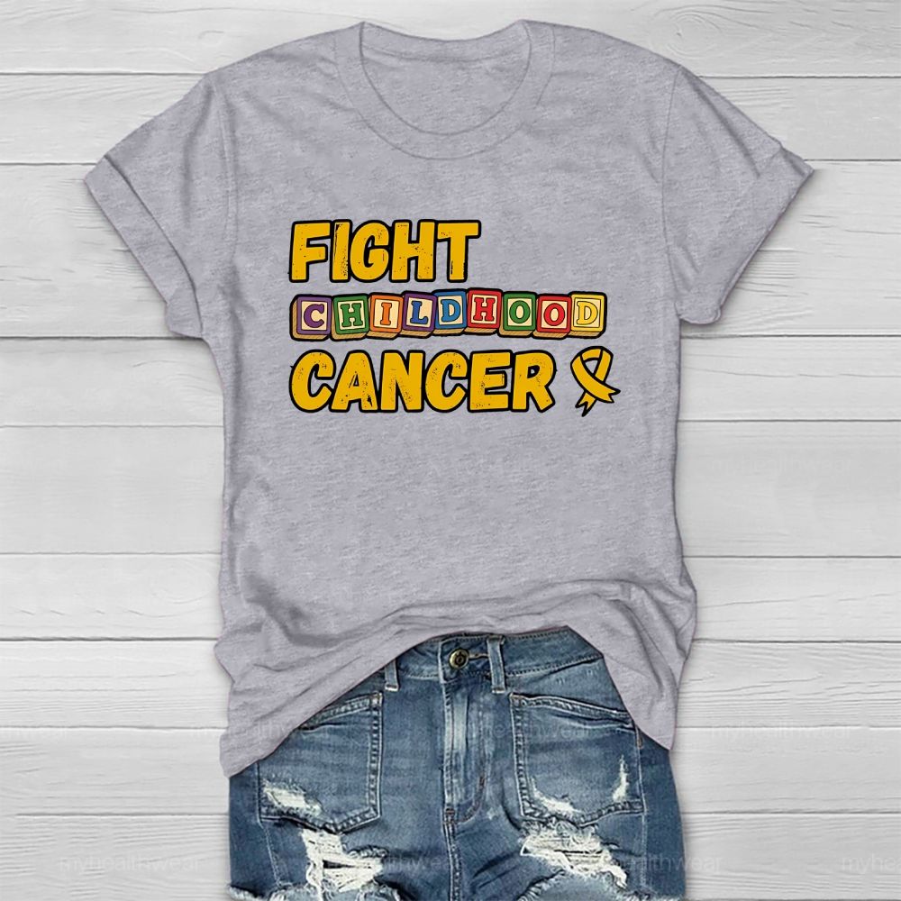 Fight Childhood Cancer Healthwear T-shirt