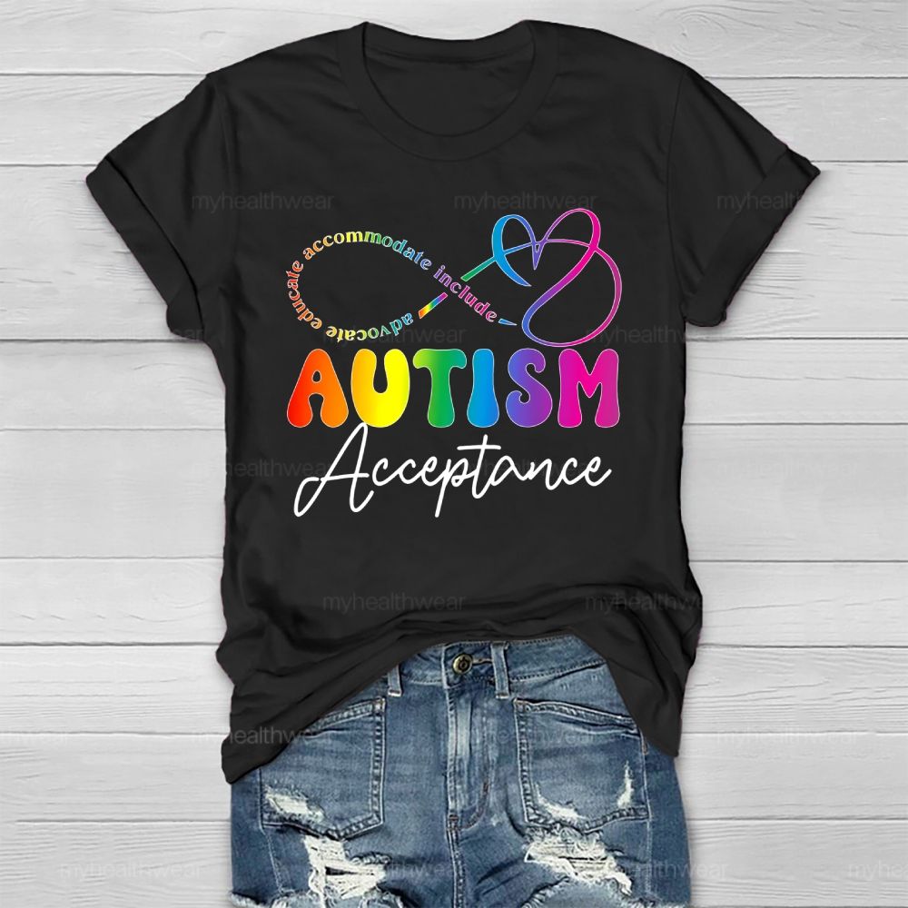 Autism Acceptance Healthwear T-shirt