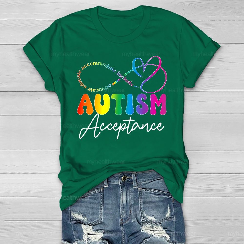 Autism Acceptance Healthwear T-shirt