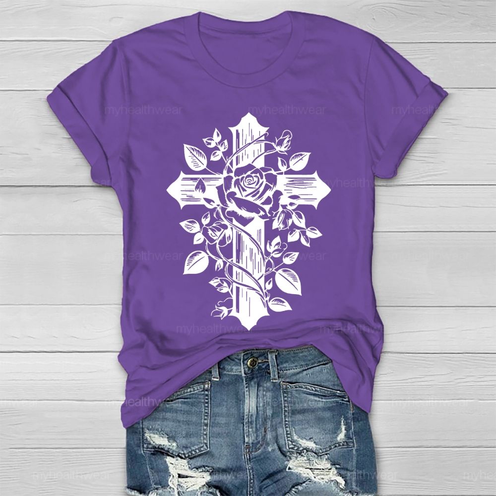 Cross Rose Healthwear T-shirt