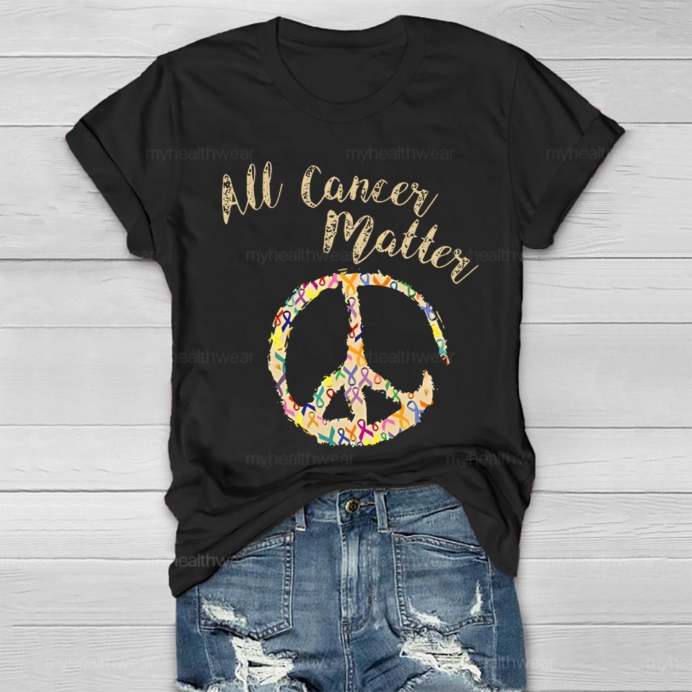 All Cancer Matter Healthwear T-shirt