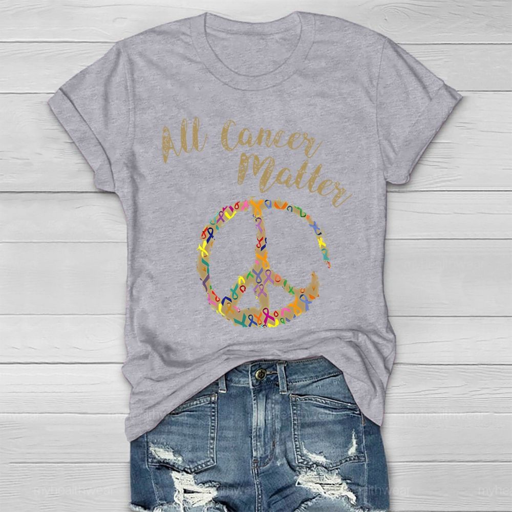 All Cancer Matter Healthwear T-shirt
