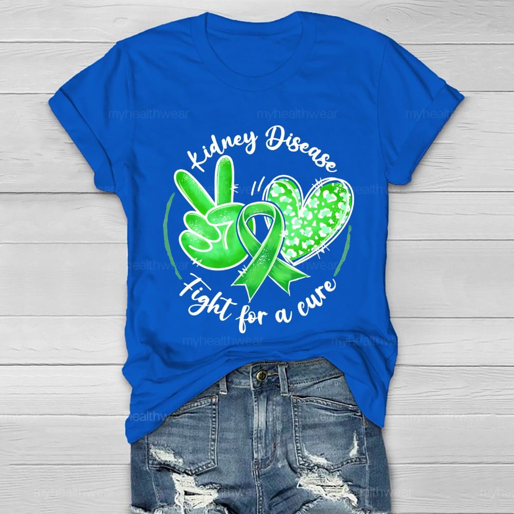 Kidney Disease Fight For A Cure Healthwear T-shirt