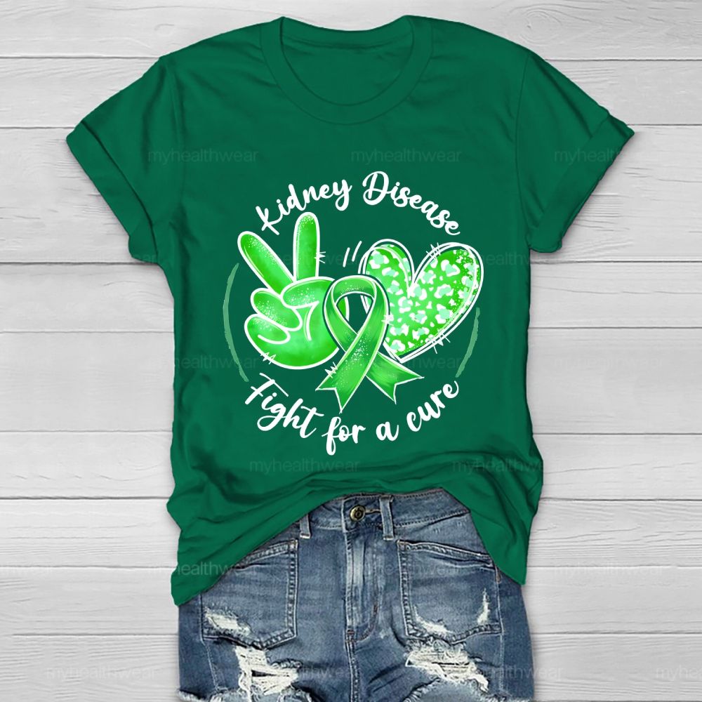 Kidney Disease Fight For A Cure Healthwear T-shirt