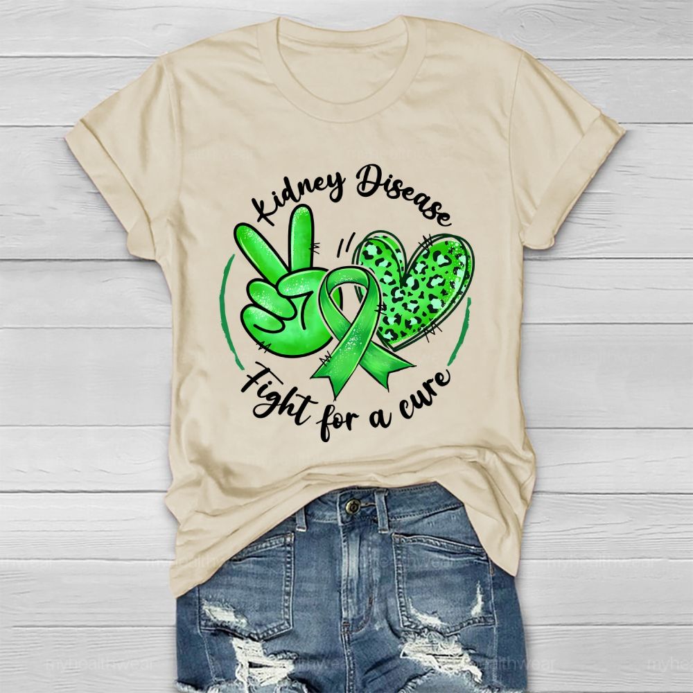 Kidney Disease Fight For A Cure Healthwear T-shirt