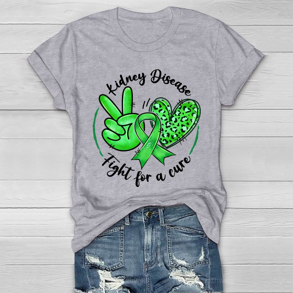 Kidney Disease Fight For A Cure Healthwear T-shirt