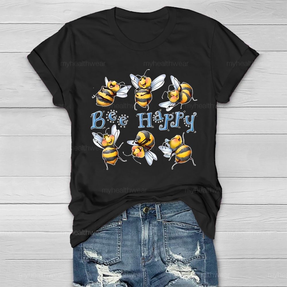 Bee Happy Healthwear T-shirt