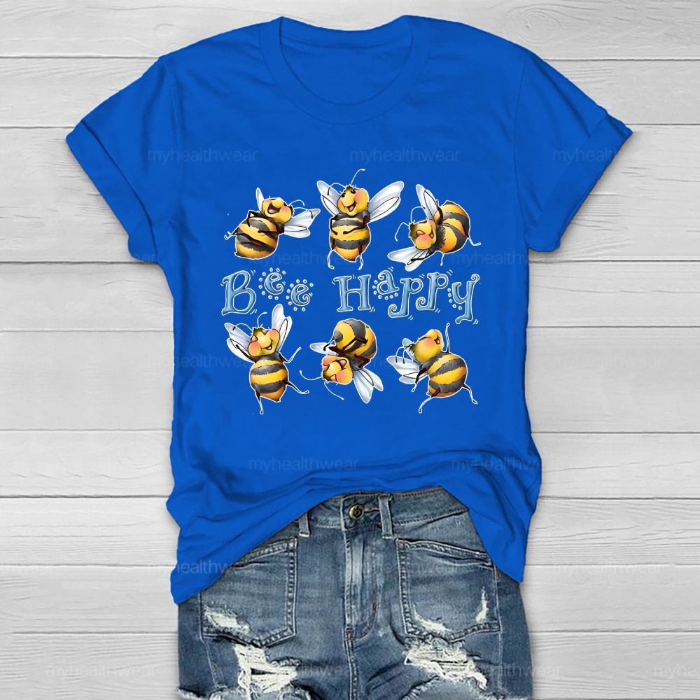 Bee Happy Healthwear T-shirt