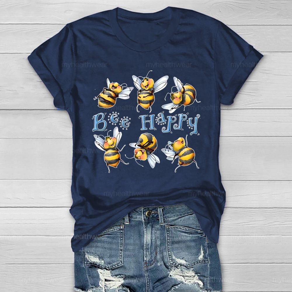 Bee Happy Healthwear T-shirt