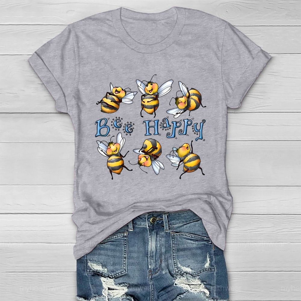 Bee Happy Healthwear T-shirt