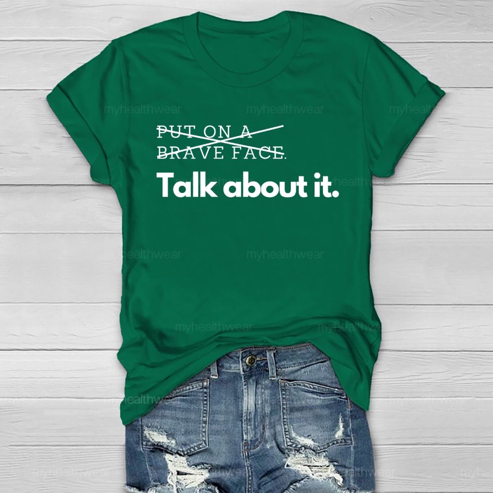 Talk About It  Healthwear T-shirt