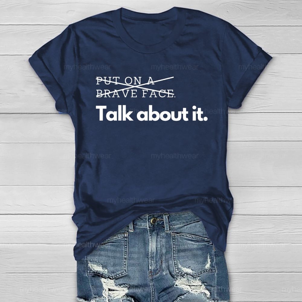 Talk About It  Healthwear T-shirt