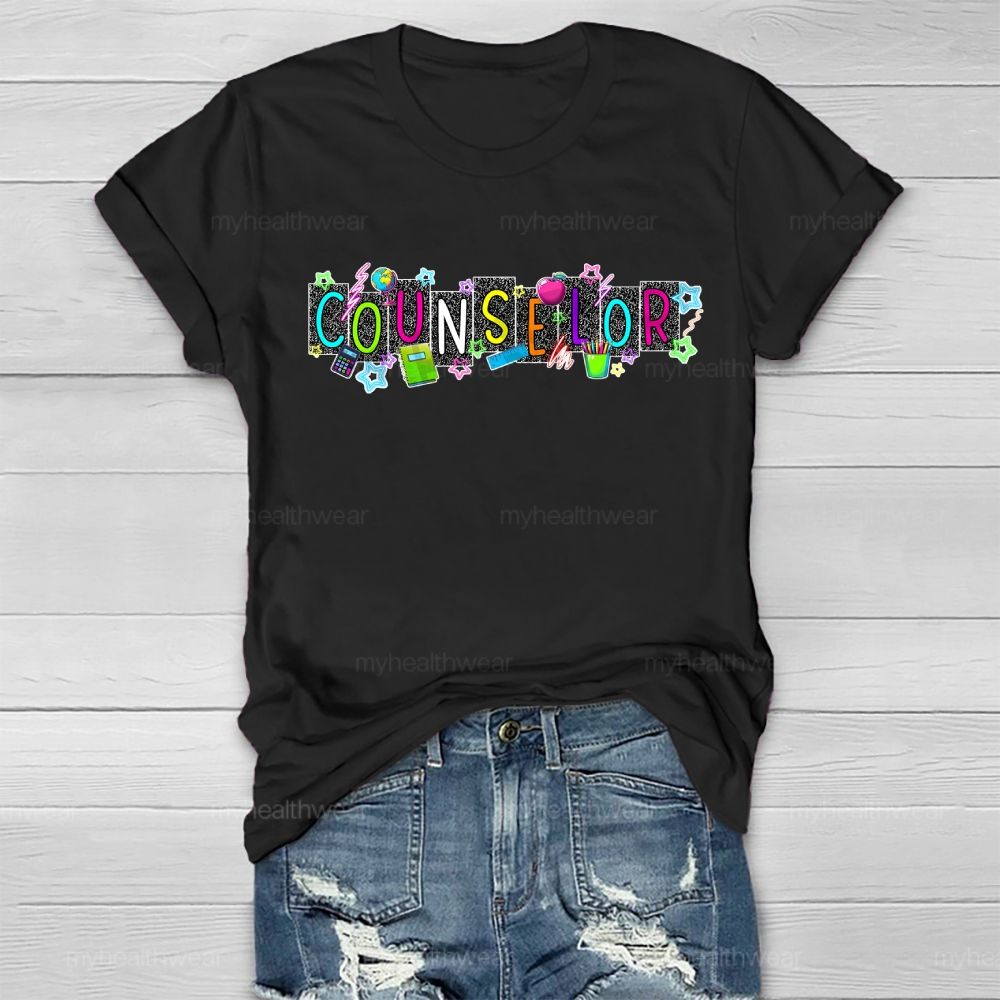 Counselor  Healthwear T-shirt
