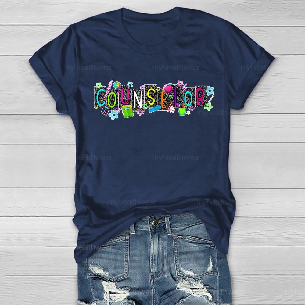 Counselor  Healthwear T-shirt