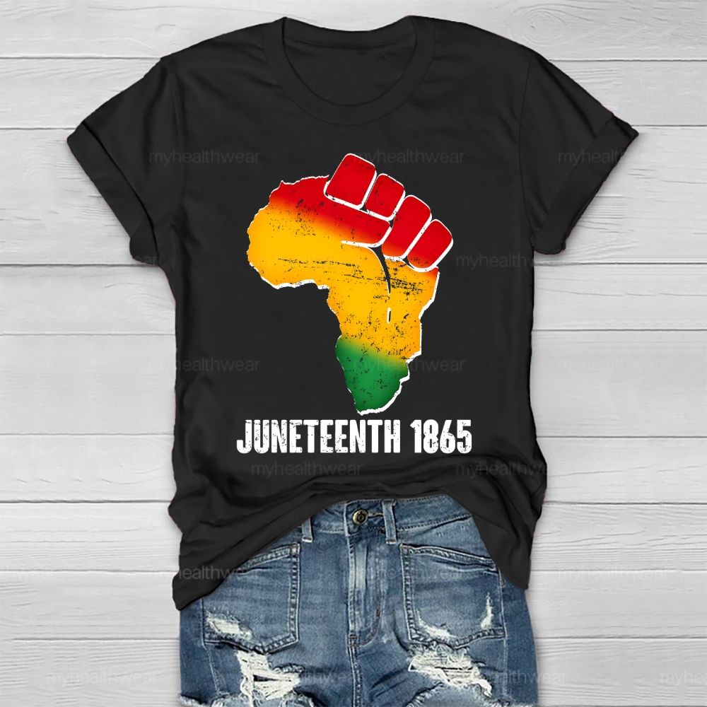 Juneteenth 1865  Healthwear T-shirt