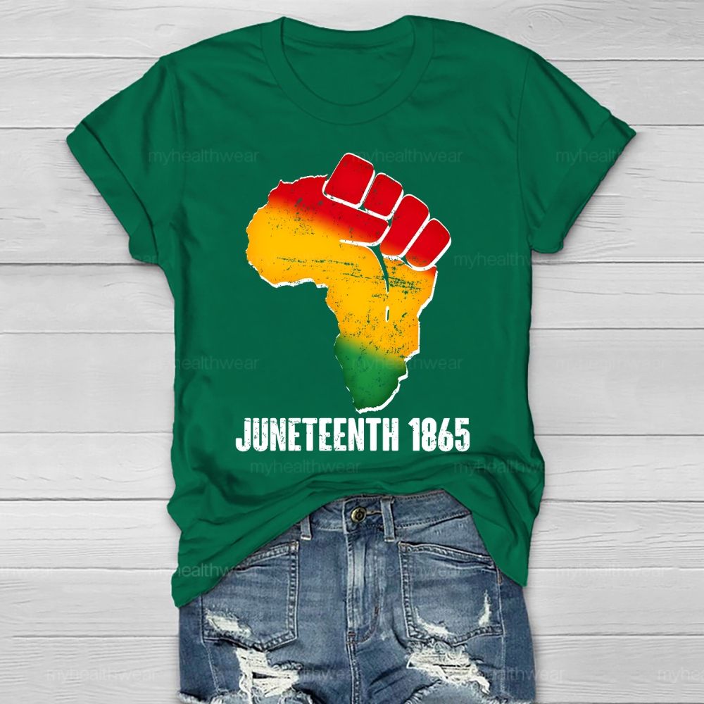 Juneteenth 1865  Healthwear T-shirt