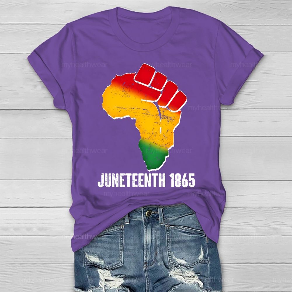 Juneteenth 1865  Healthwear T-shirt