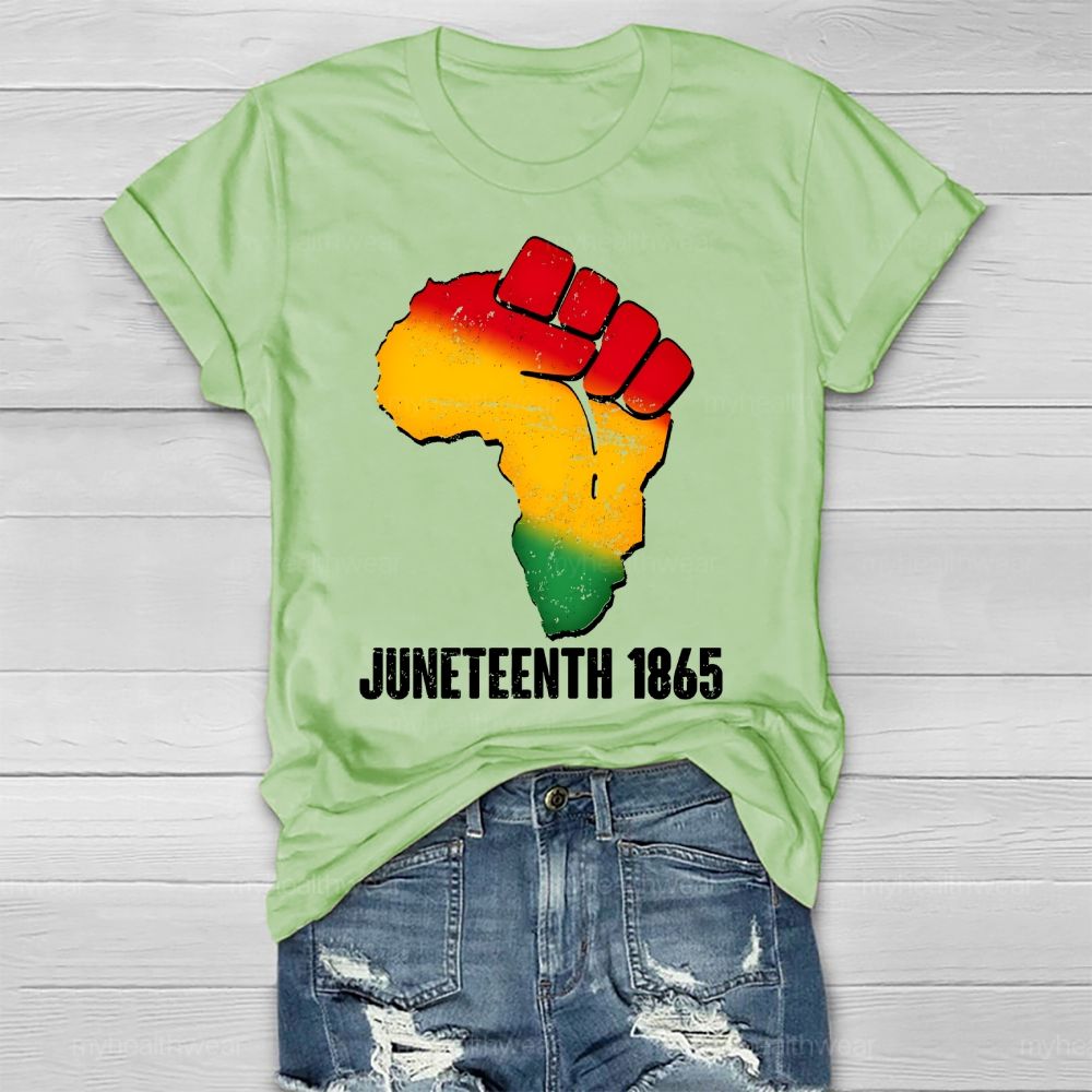 Juneteenth 1865  Healthwear T-shirt
