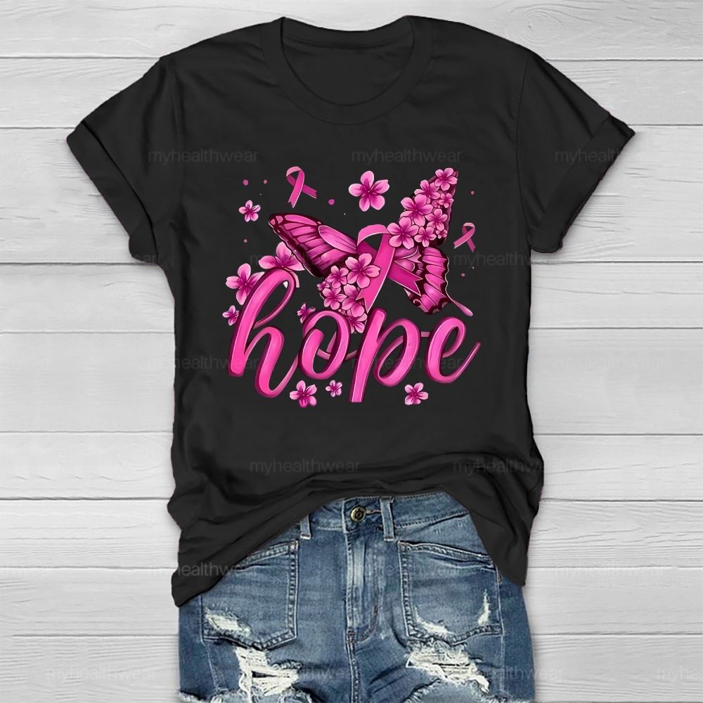 Hope Pink Ribbon Healthwear T-shirt