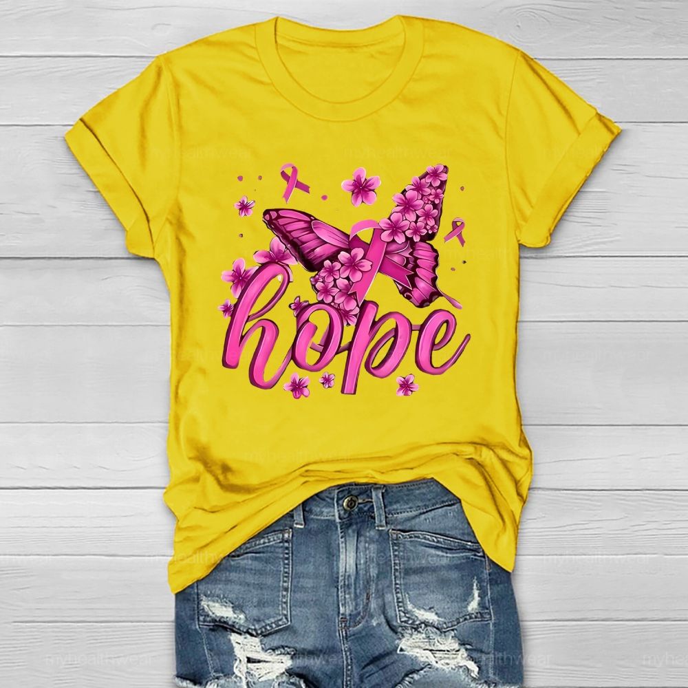 Hope Pink Ribbon Healthwear T-shirt