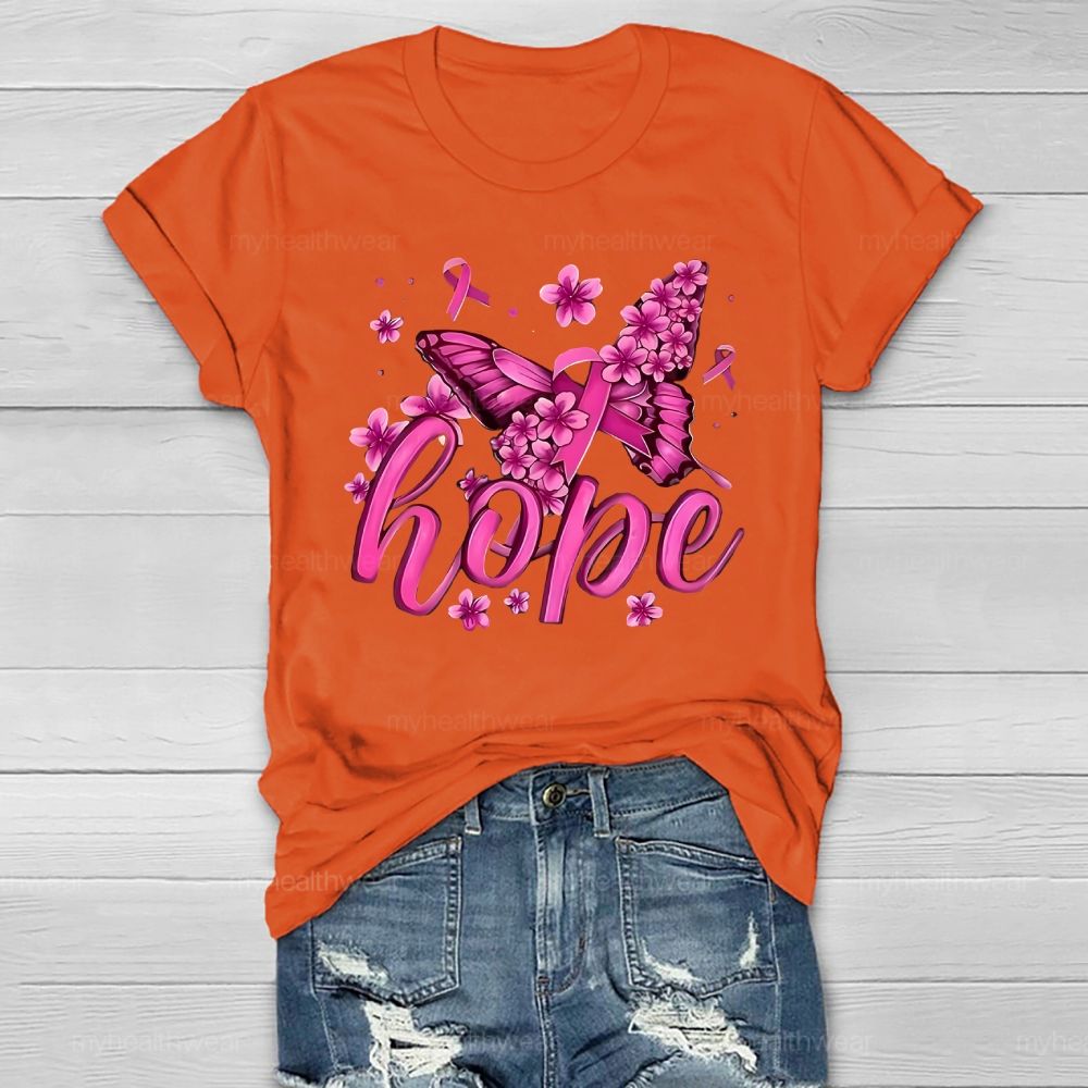 Hope Pink Ribbon Healthwear T-shirt