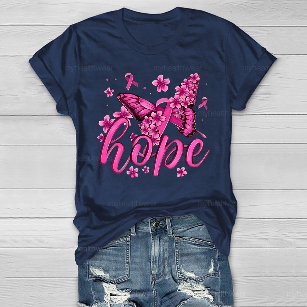 Hope Pink Ribbon Healthwear T-shirt