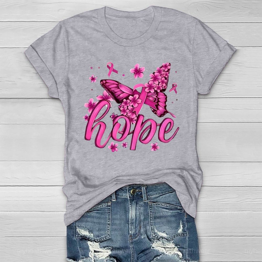 Hope Pink Ribbon Healthwear T-shirt