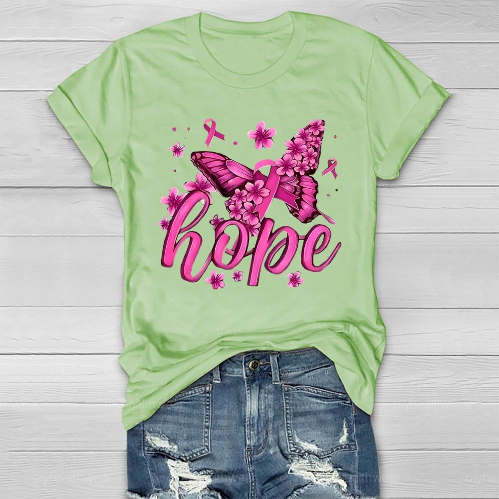 Hope Pink Ribbon Healthwear T-shirt